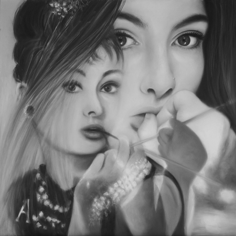 pastel portrait by artist Karen Neal pastel portrait by artist Karen Neal