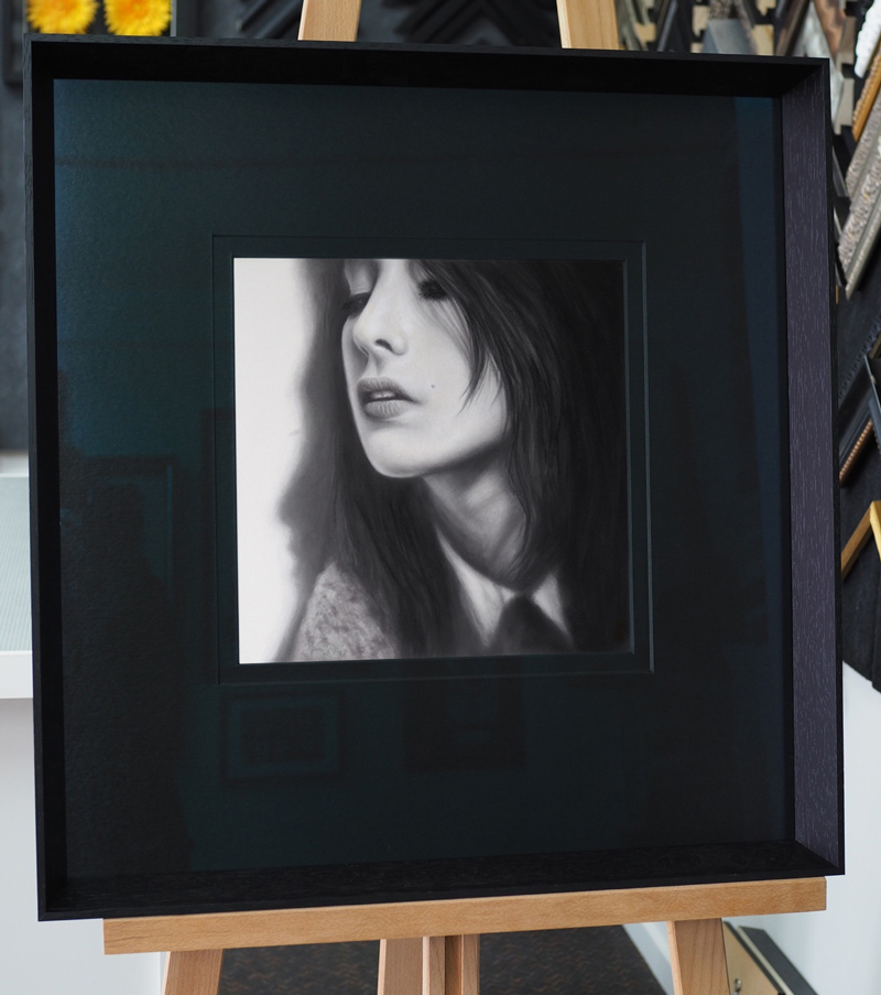 pastel portrait of Ola pastel portrait by artist Karen Neal