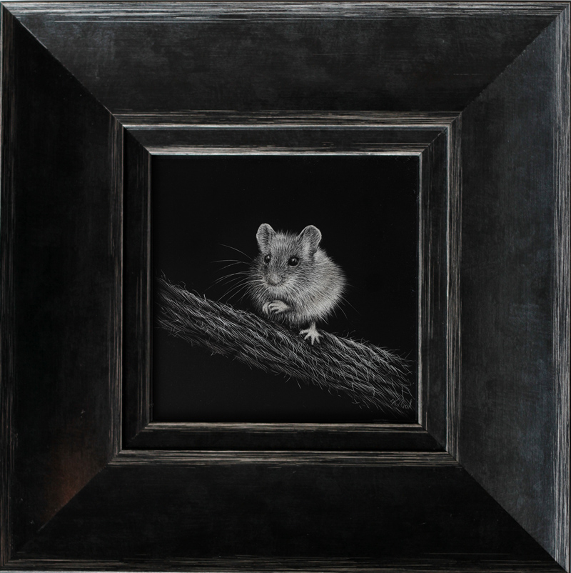 Miniature Scratchboard Art