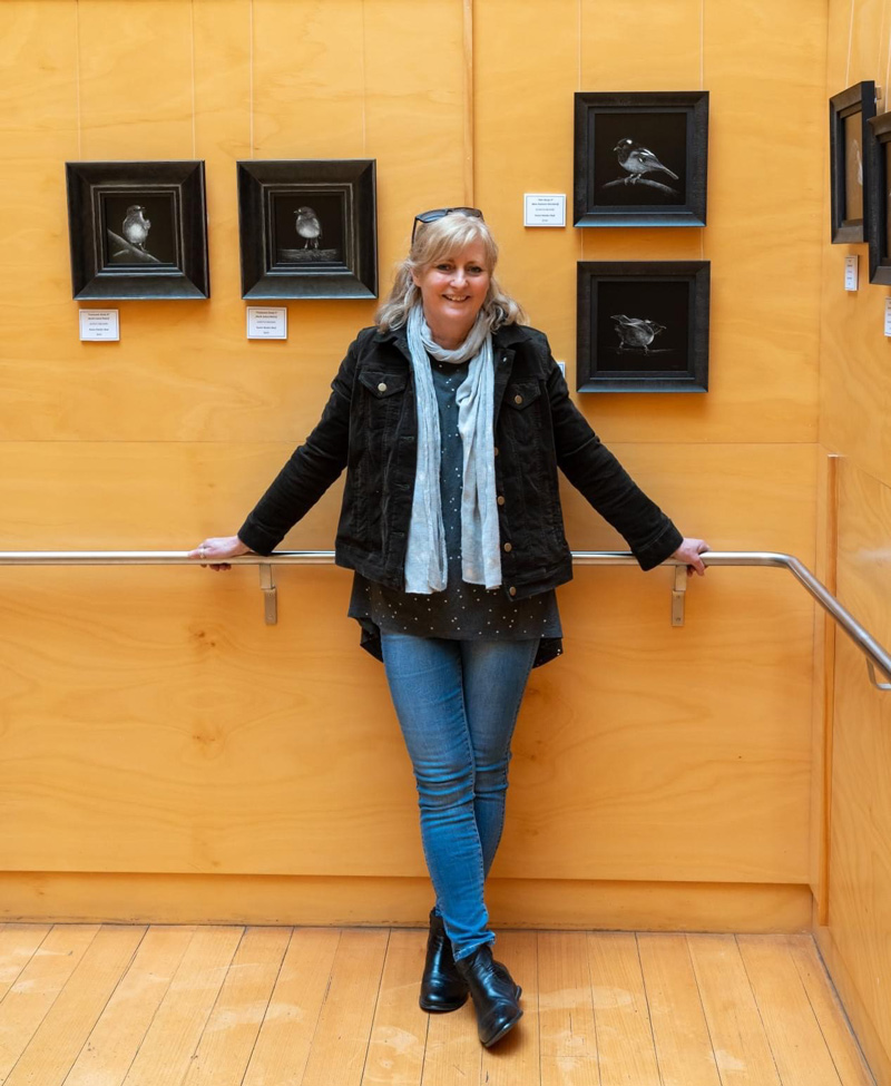 at Zealandia Exhibition Karen Rankin Artist at Zealandia Exhibition