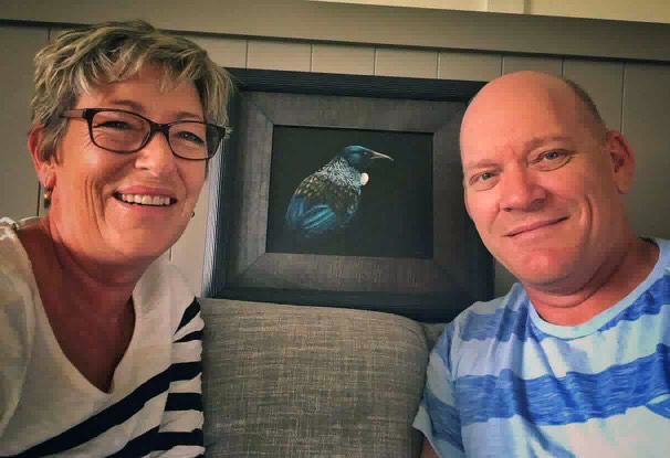 New Zealand Fantail Oil Painting by wildlife artist Karen Neal